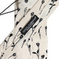 Off White Floral Print Adjustable Necktie Accessory Tie
