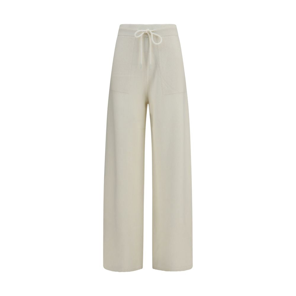 Beige Cashmere Casual Pants