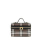 Brown Cotton Shoulder Bag