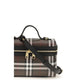 Brown Cotton Shoulder Bag