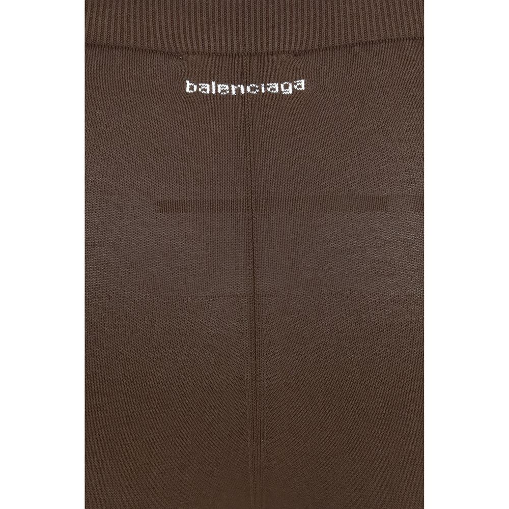 Brown Viscose Leggings