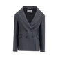 Gray Wool Oves Aries Blazer