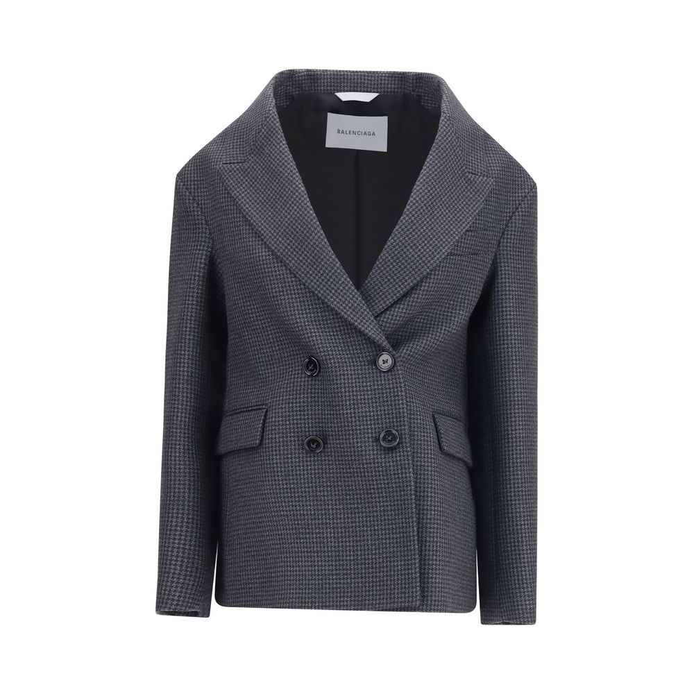 Gray Wool Oves Aries Blazer