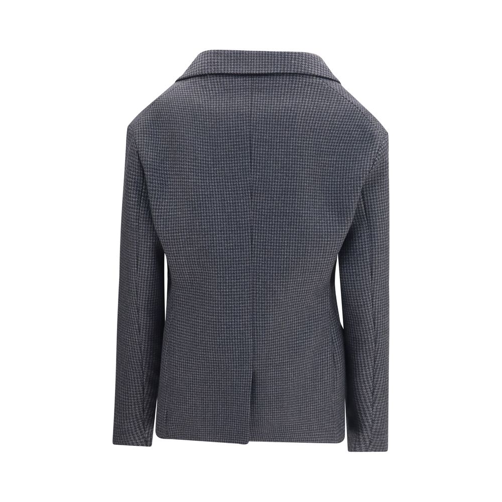 Gray Wool Oves Aries Blazer