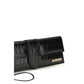 Black Calf Leather Bos Taurus Clutch Bag