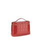 Red Calf Leather Bos Taurus Shoulder Bag