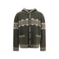 Bicolor Cashmere Cardigan