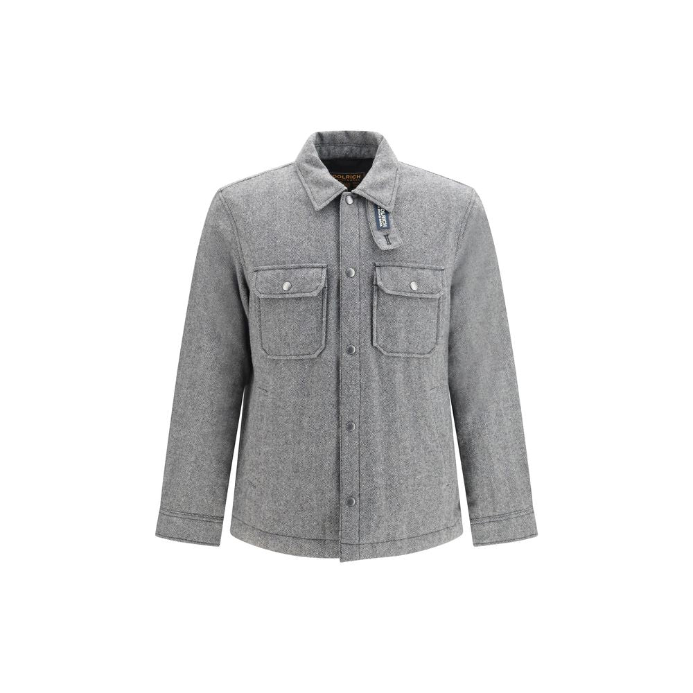 Gray Wool Oves Aries Full-Length Jacket