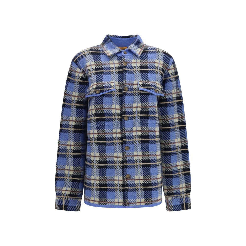 Blue Cashmere Shirt