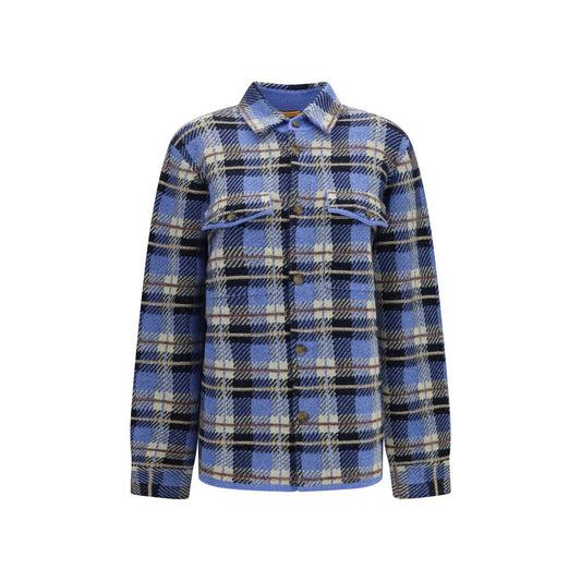Blue Cashmere Dress Shirt
