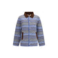 Blue Wool Oves Aries Full-Length Jacket