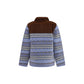 Blue Wool Oves Aries Full-Length Jacket