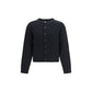 Black Wool Oves Aries Cardigan