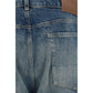 Blue Cotton Relaxed Fit Jeans