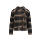 Black Wool Oves Aries Coat