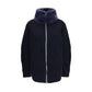 Blue Wool Oves Aries Full-Length Jacket