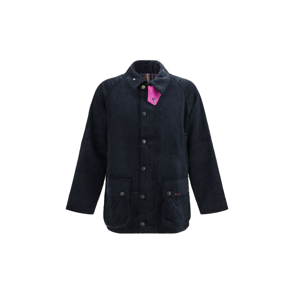 Blue Cotton Shell Jacket