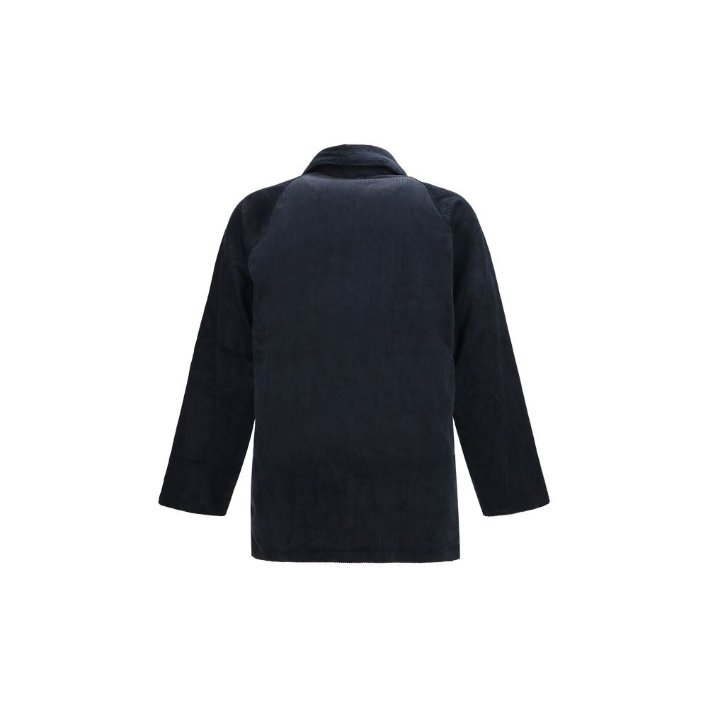 Blue Cotton Shell Jacket