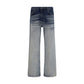 Gray Cotton Slim Fit Jeans