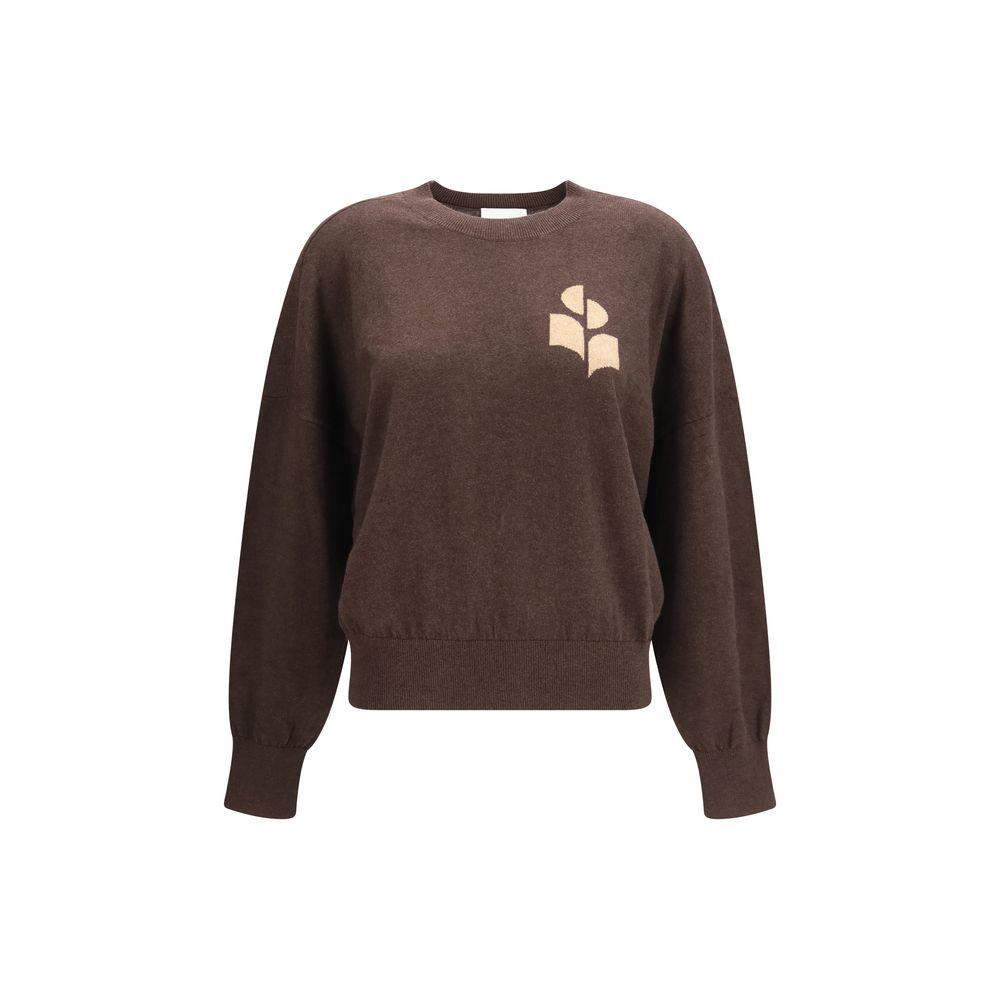 Brown Cotton Sweatshirt