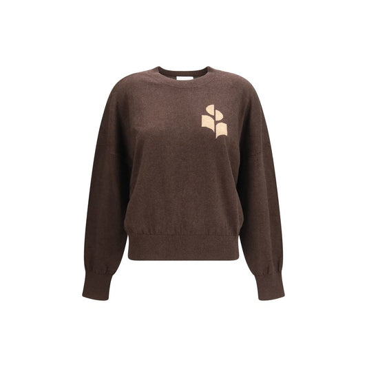 Brown Cotton Sweatshirt