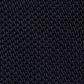 Dark Blue Textured Knitted Adjustable Necktie Accessory Tie