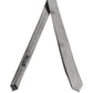 Gray Satin 100% Silk Adjustable Tied Men Necktie Tie
