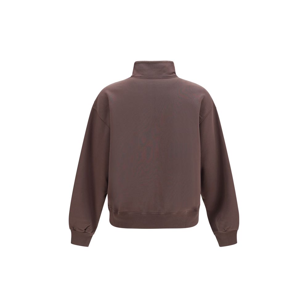 Brown Cotton Sweatshirt