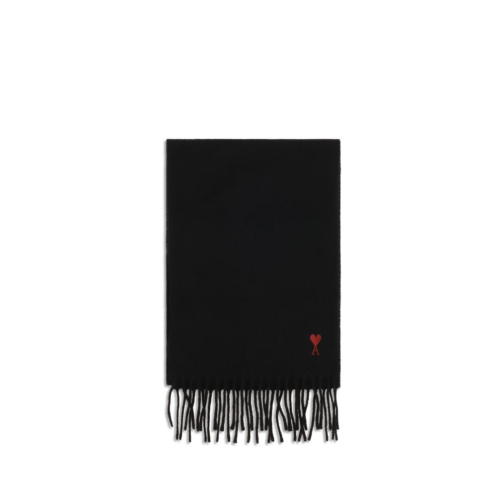 Black Wool Oves Aries Scarf