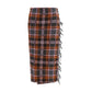 Brown Wool Oves Aries Midi Skirt