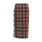 Brown Wool Oves Aries Midi Skirt