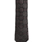 Dark Purple Geometric Adjustable Necktie Accessory Tie