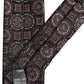 Dark Purple Geometric Adjustable Necktie Accessory Tie