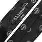 Black Crest Emblem Silk Adjustable Necktie Accessory Tie