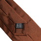 Brown Silk Classic Adjustable Men Necktie Accessory Tie