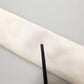 Cream Satin 100% Silk Adjustable Tied Men Necktie Tie