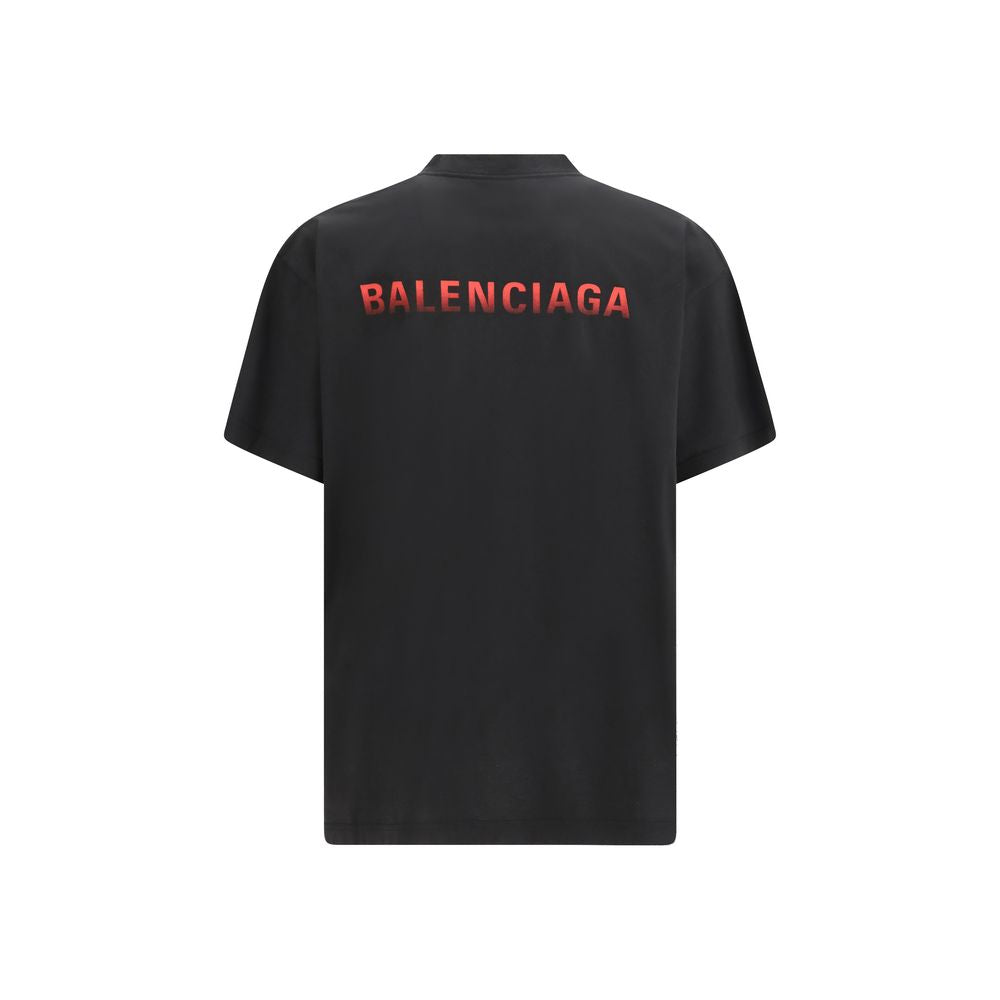 Black Cotton T-Shirt