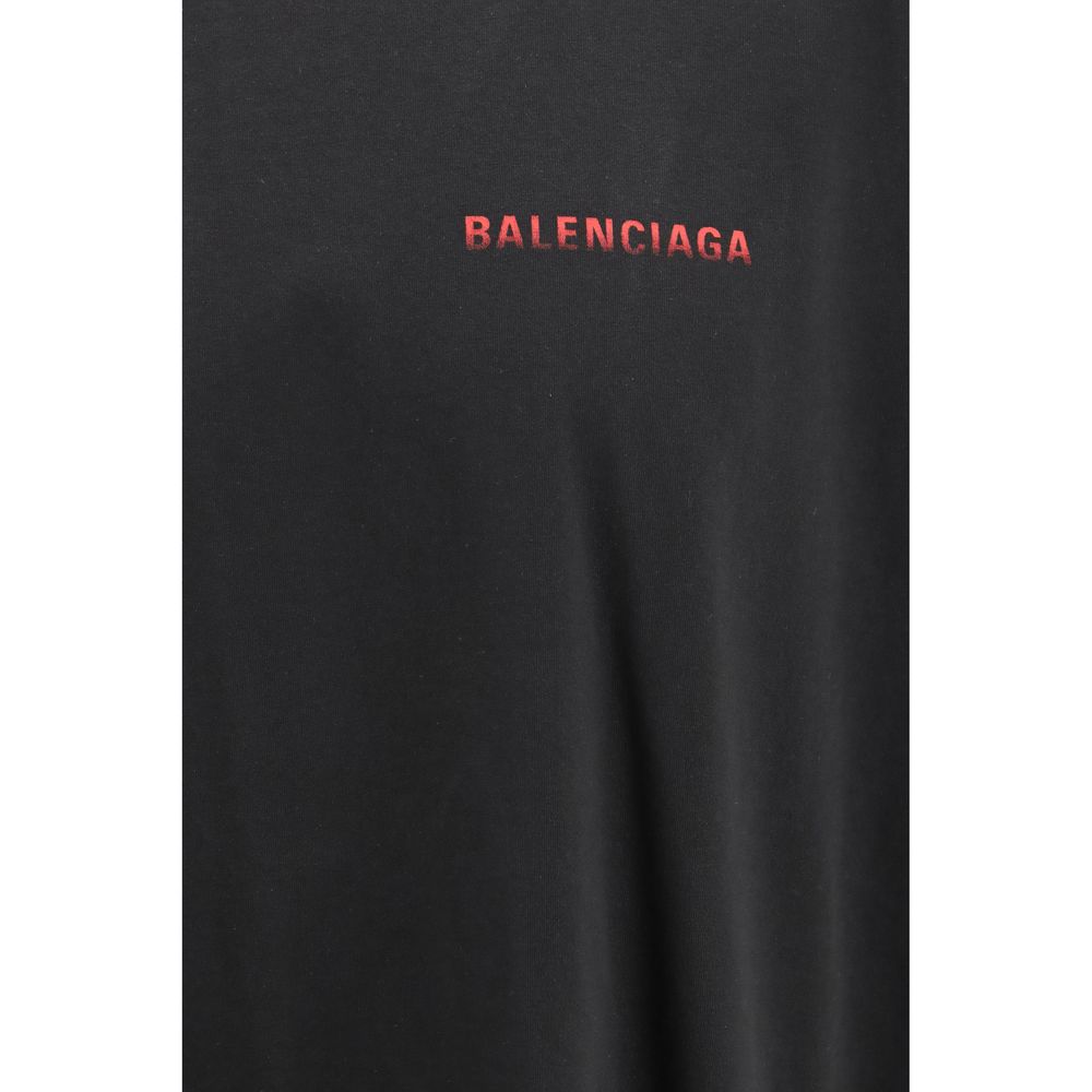 Black Cotton T-Shirt