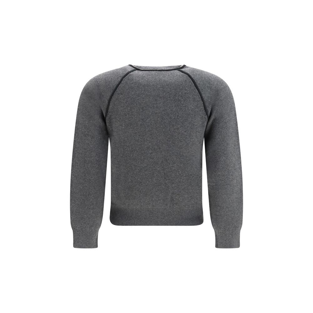 Gray Cotton Sweatshirt