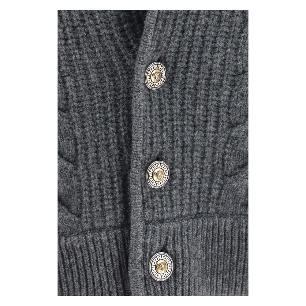 Gray Wool Oves Aries Cardigan