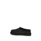 Black Nubuc Leather Clogs