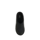 Black Nubuc Leather Clogs