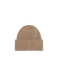 Beige Cashmere Beanie