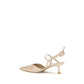 Beige Calf Leather Bos Taurus Pumps