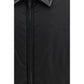 Black Nylon Bomber
