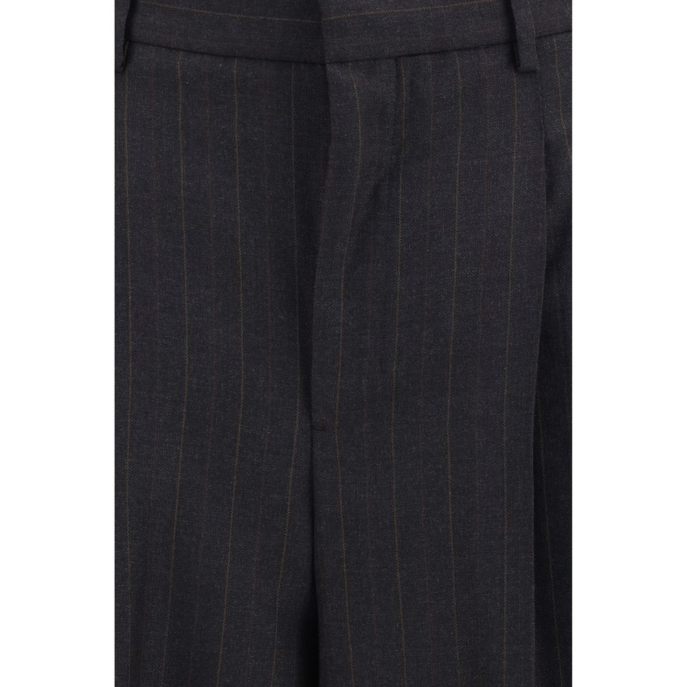 Black Wool Oves Aries Dress Pants