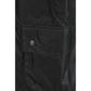 Black Cotton Full-Length Jacket