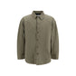 Bicolor Cotton Shell Jacket