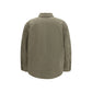 Bicolor Cotton Shell Jacket
