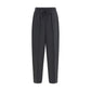 Black Wool Oves Aries Casual Pants
